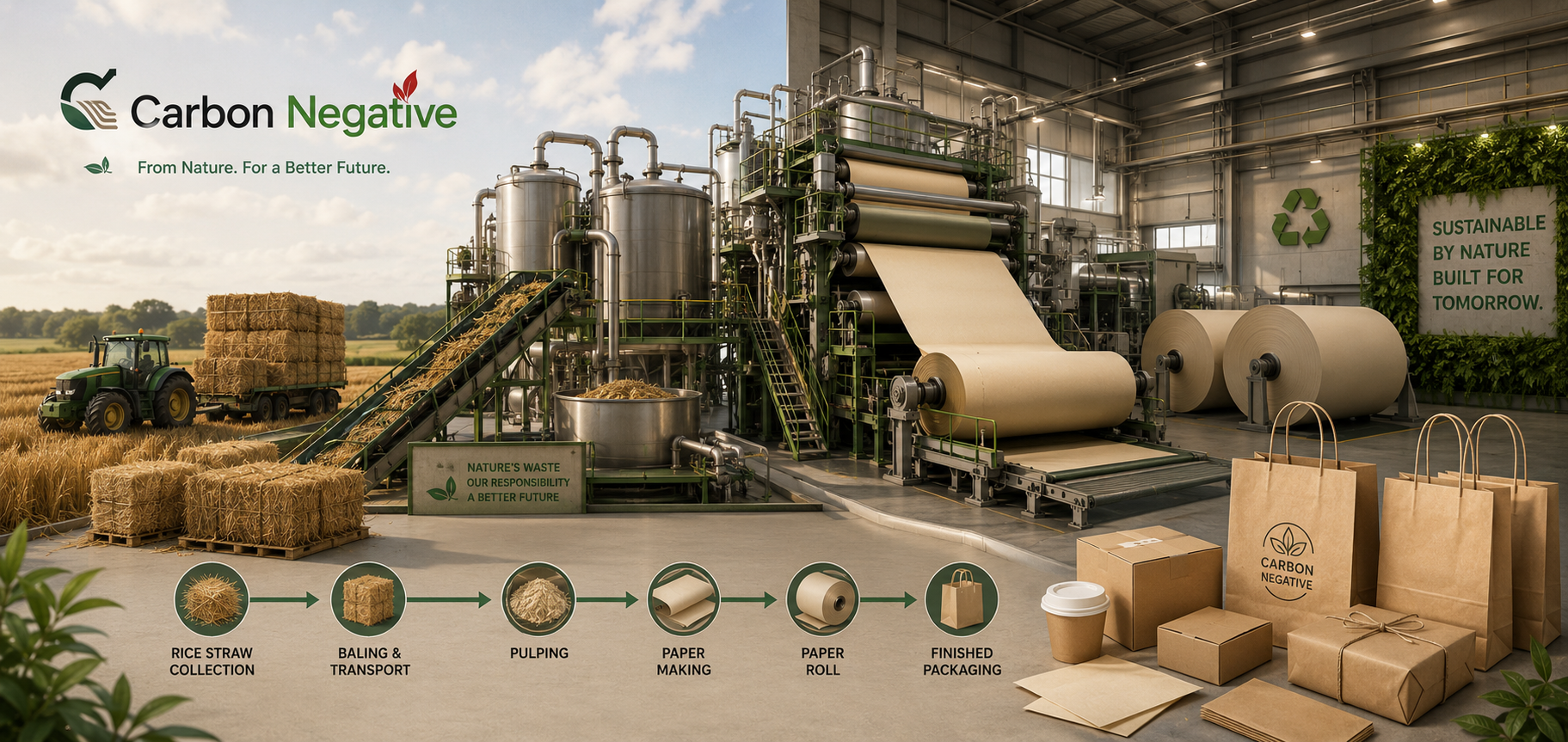 Carbon Negative factory vision